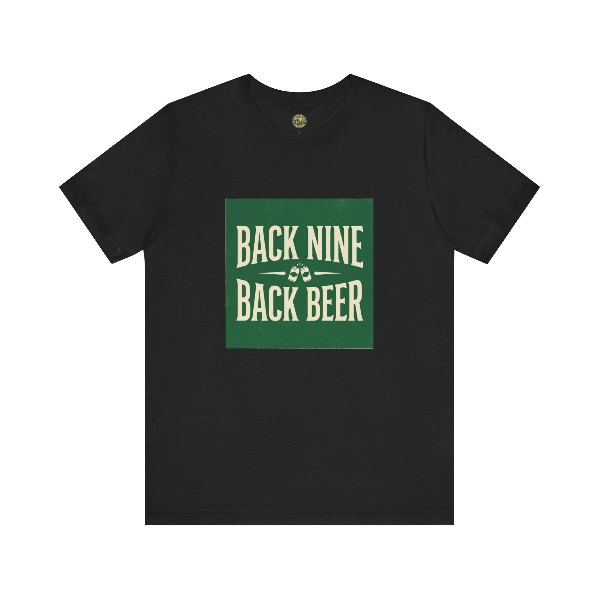 Back Nine, Back Beer - Vintage Golf Tee