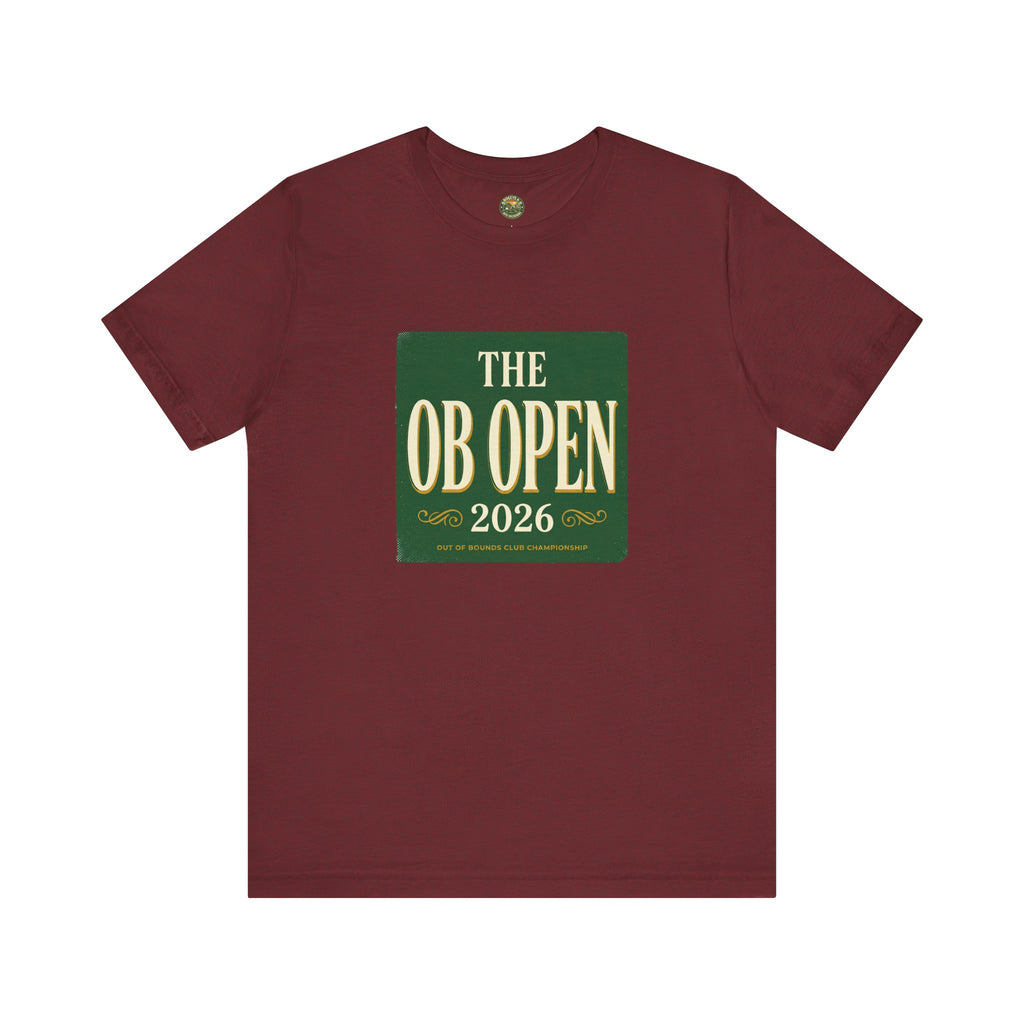 The OB Open Tee — Vintage Tournament Poster