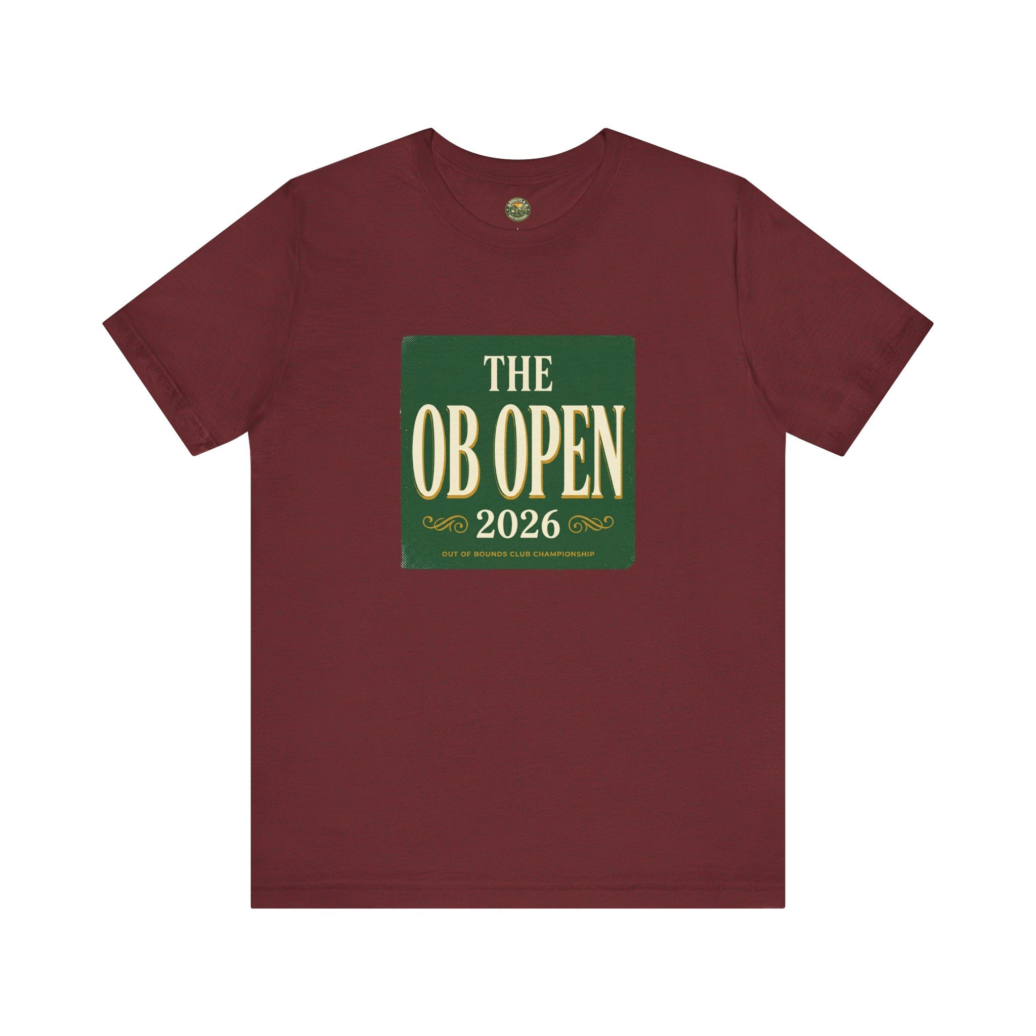 The OB Open Tee — Vintage Tournament Poster