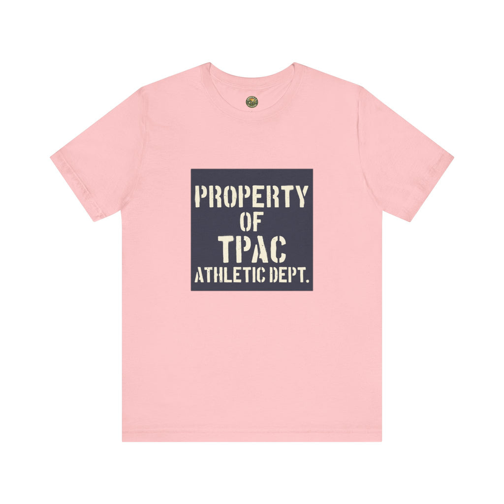 Property of TPAC Tee - Vintage Equipment Room Stencil