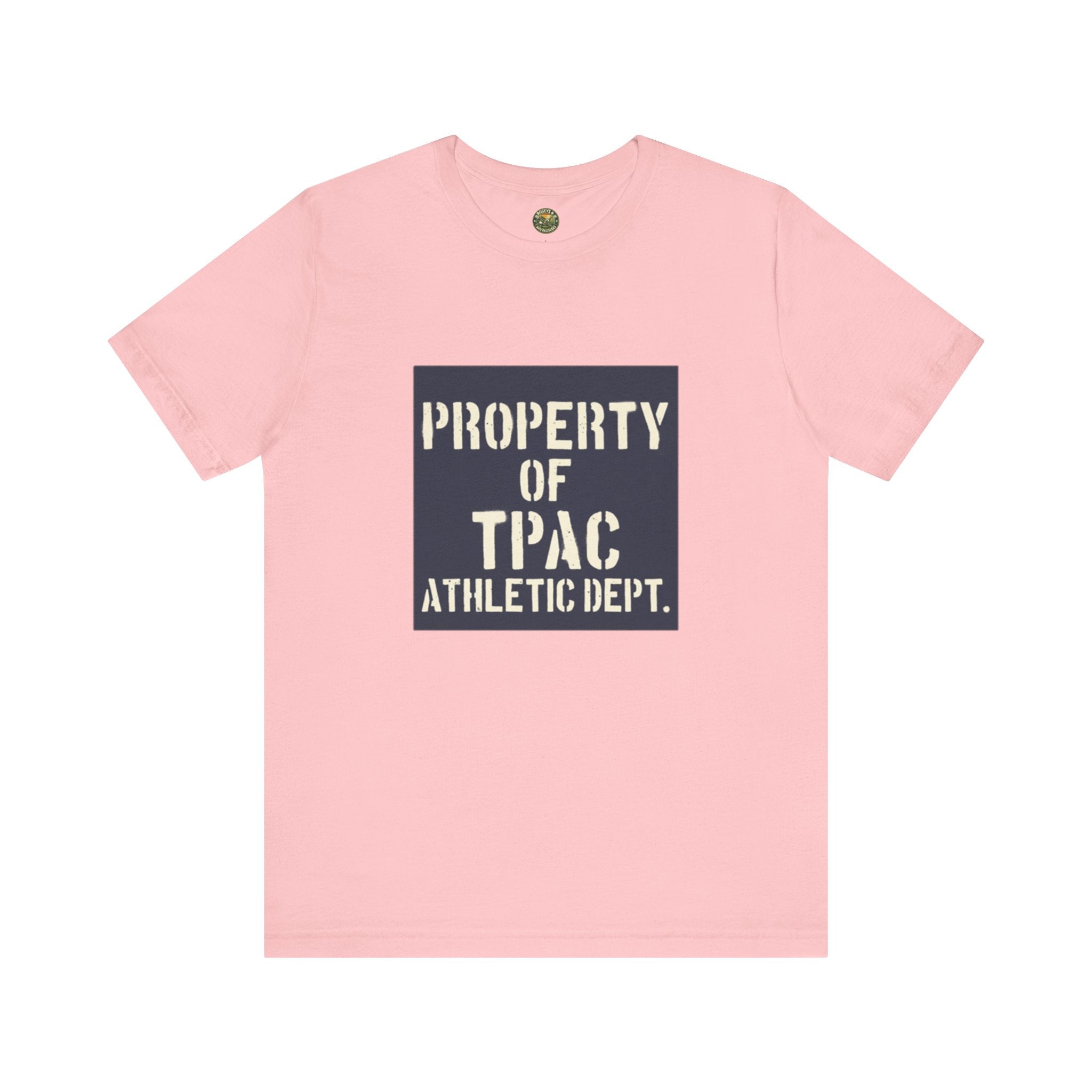 Property of TPAC Tee - Vintage Equipment Room Stencil
