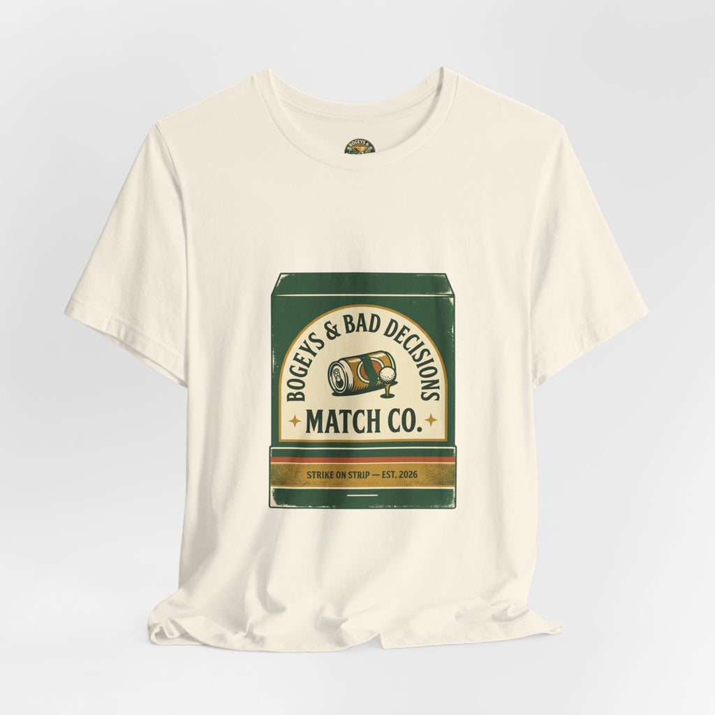 B&BD Match Co. Tee - Vintage Matchbook Cover
