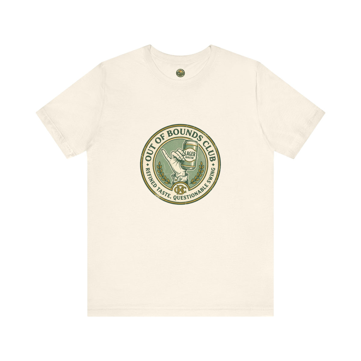 OBC Gatekeeper’s Crest Tee — Refined Taste, Questionable Swing