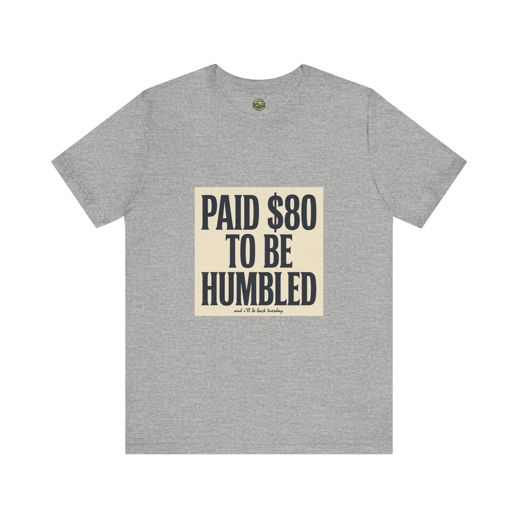 Paid $80 To Be Humbled — Vintage Golf Tee