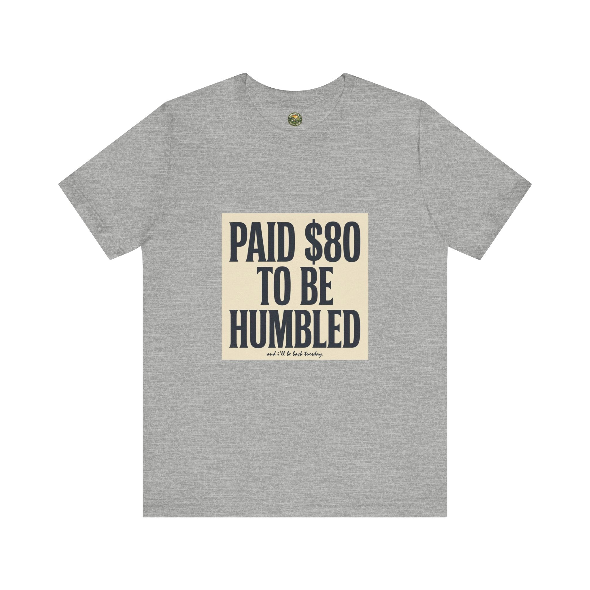 Paid $80 To Be Humbled — Vintage Golf Tee