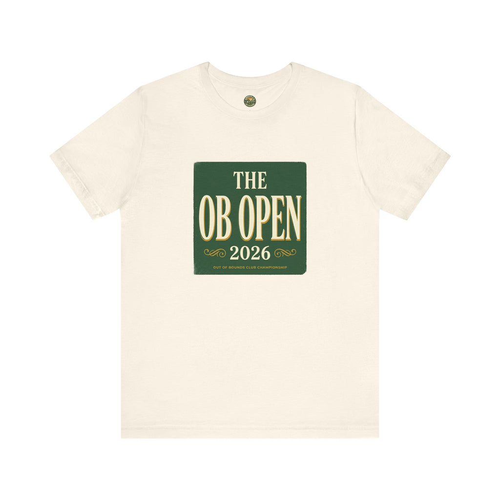 The OB Open Tee — Vintage Tournament Poster