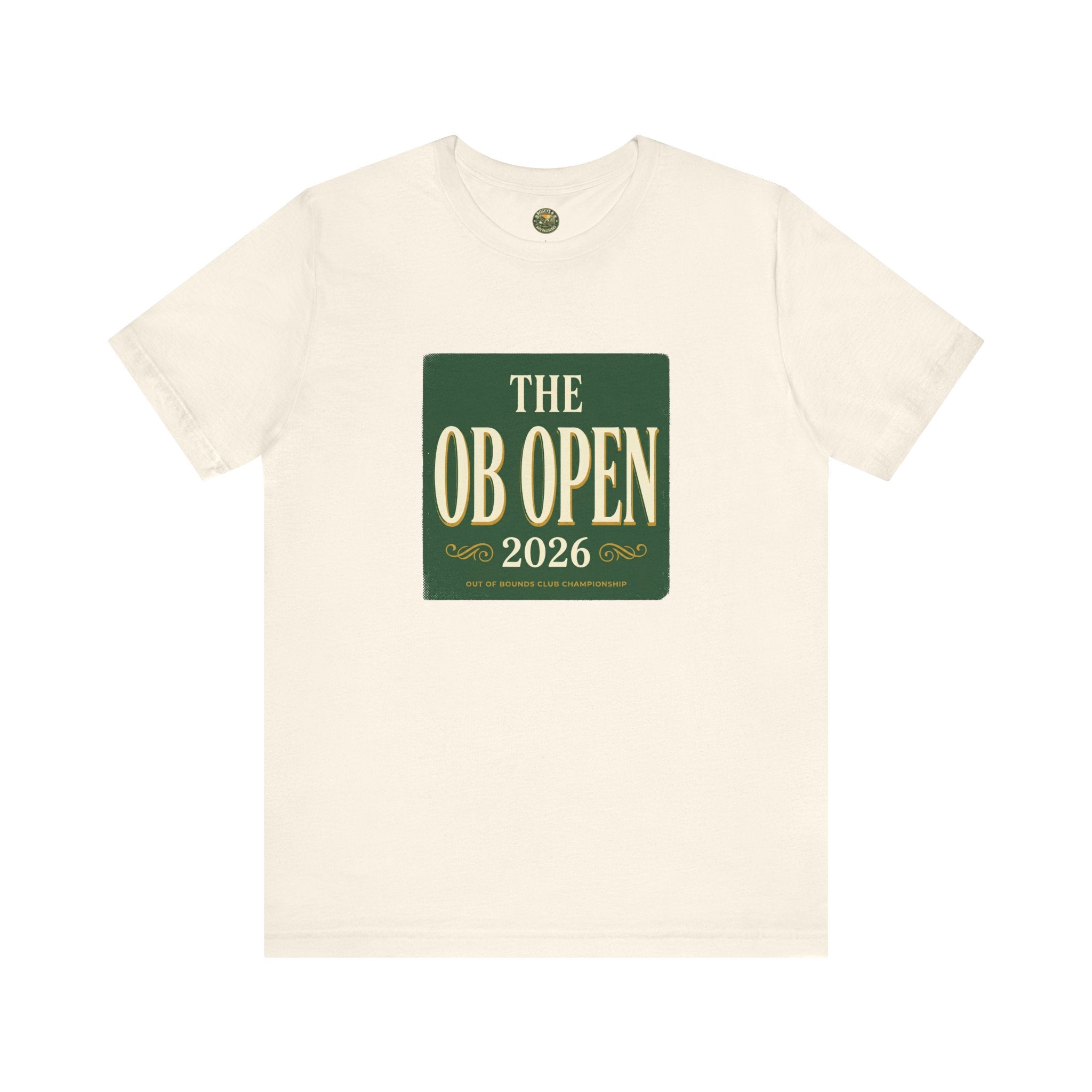 The OB Open Tee — Vintage Tournament Poster