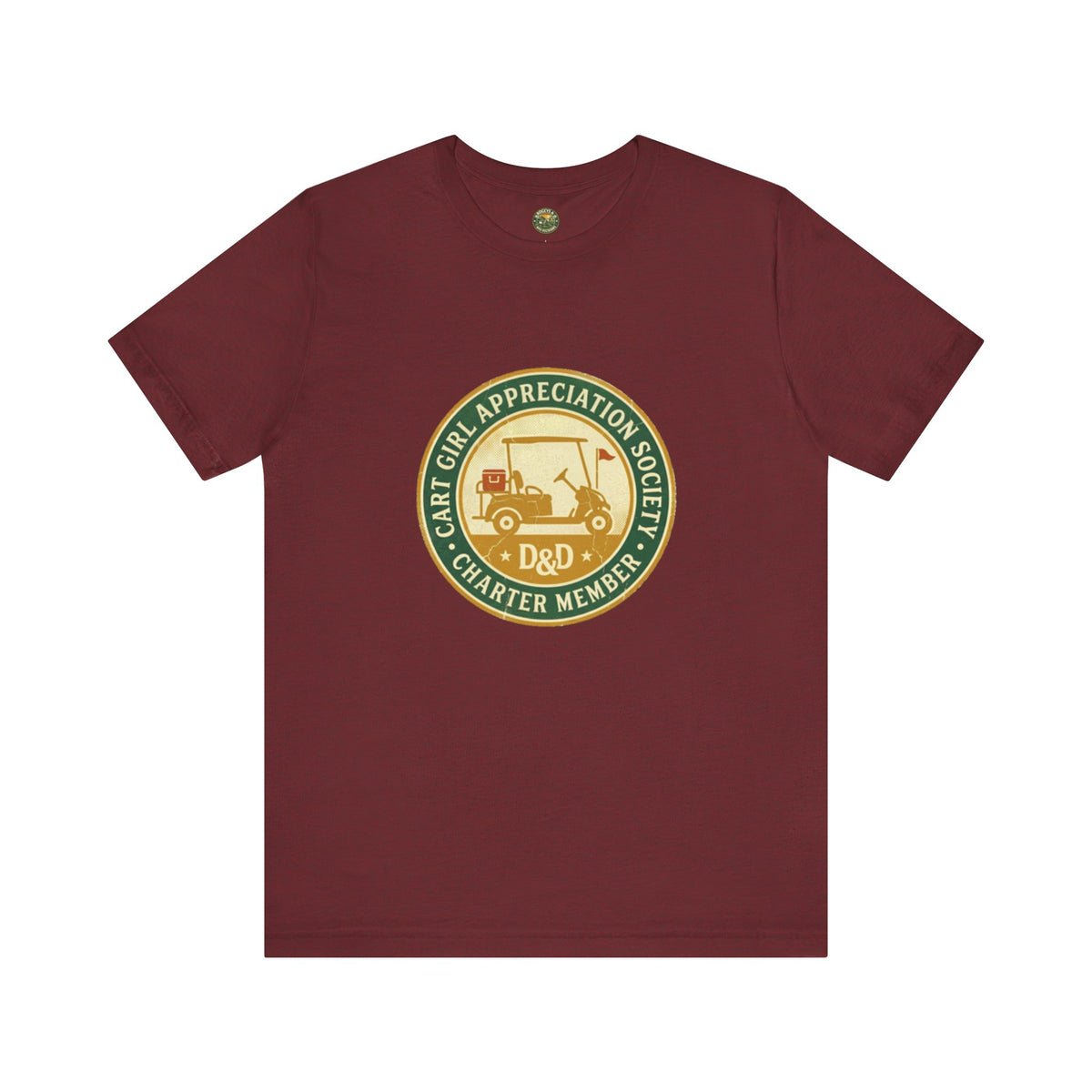 Cart Girl Appreciation Society Tee — Vintage Tribute Badge