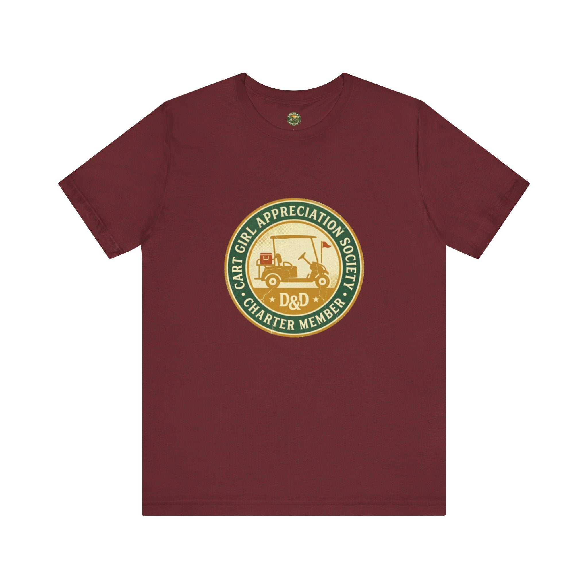 Cart Girl Appreciation Society Tee — Vintage Tribute Badge
