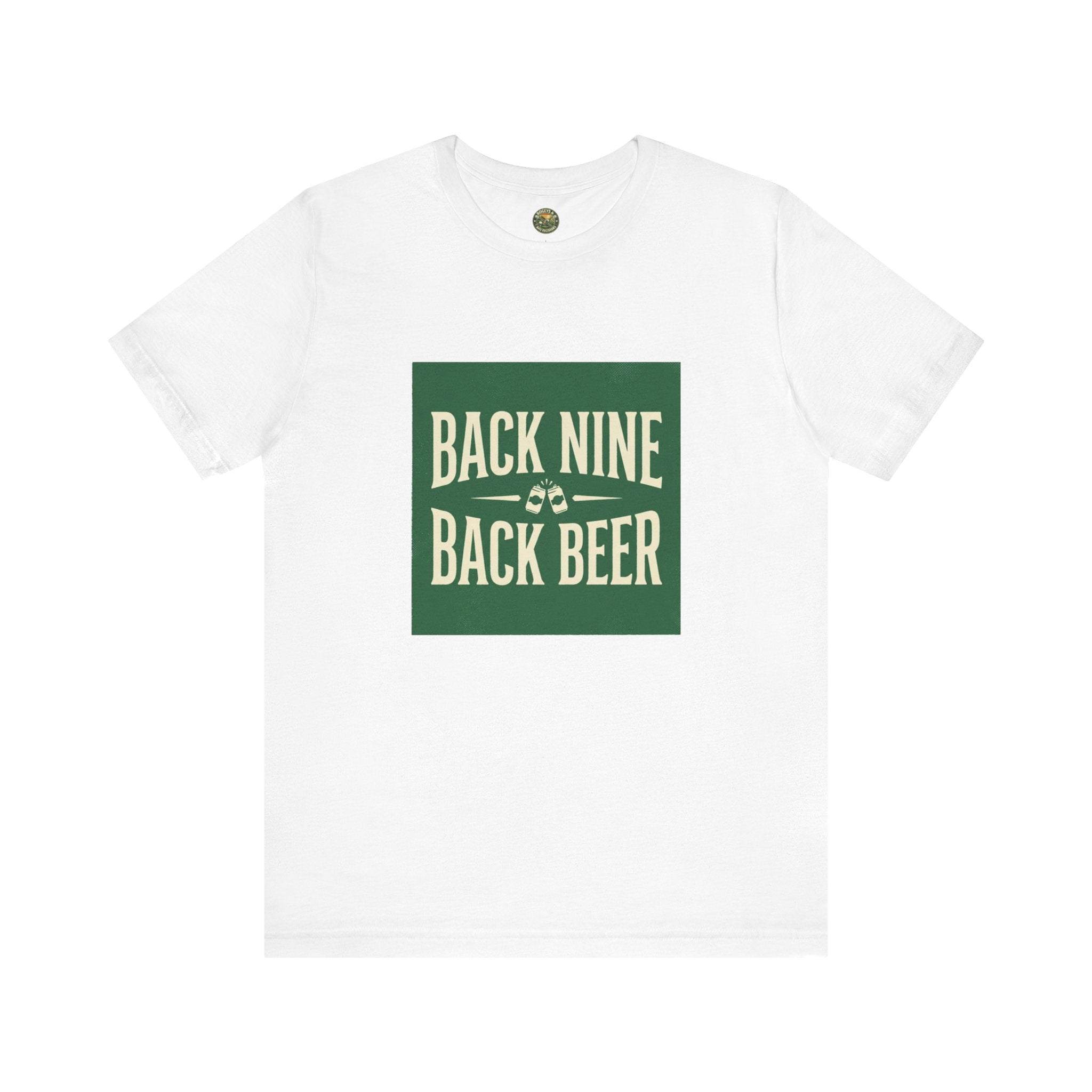 Back Nine, Back Beer - Vintage Golf Tee