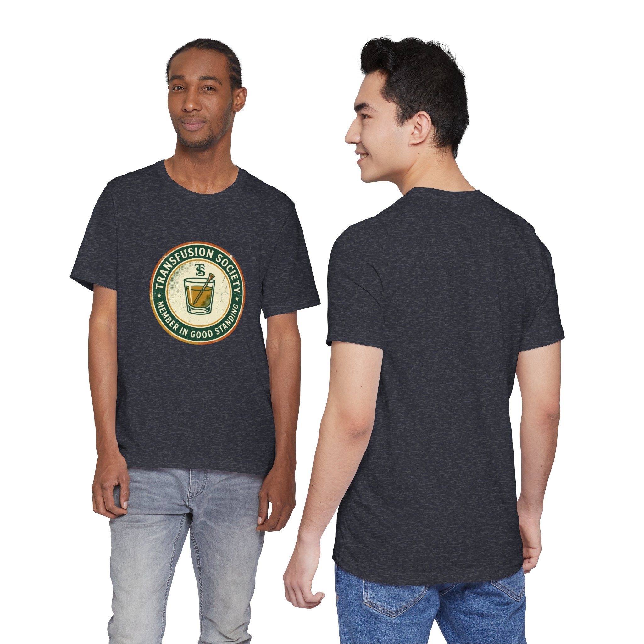 Transfusion Society Tee - Vintage Golf Cocktail Badge