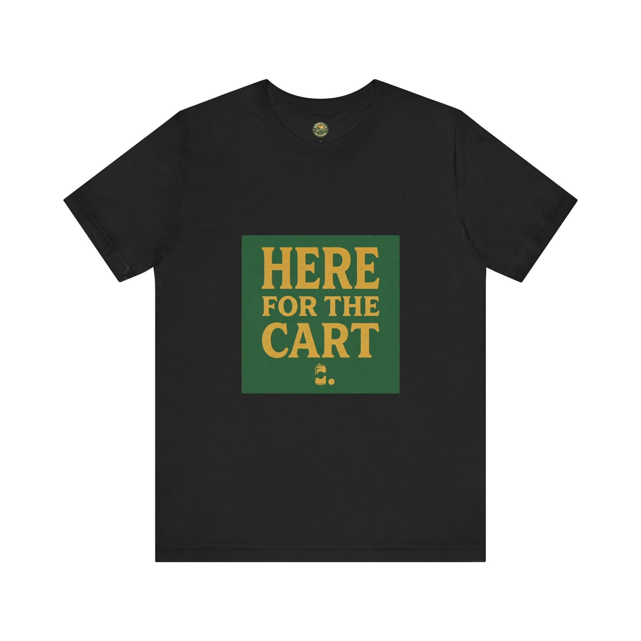 Here For The Cart — Vintage Golf & Beer Tee