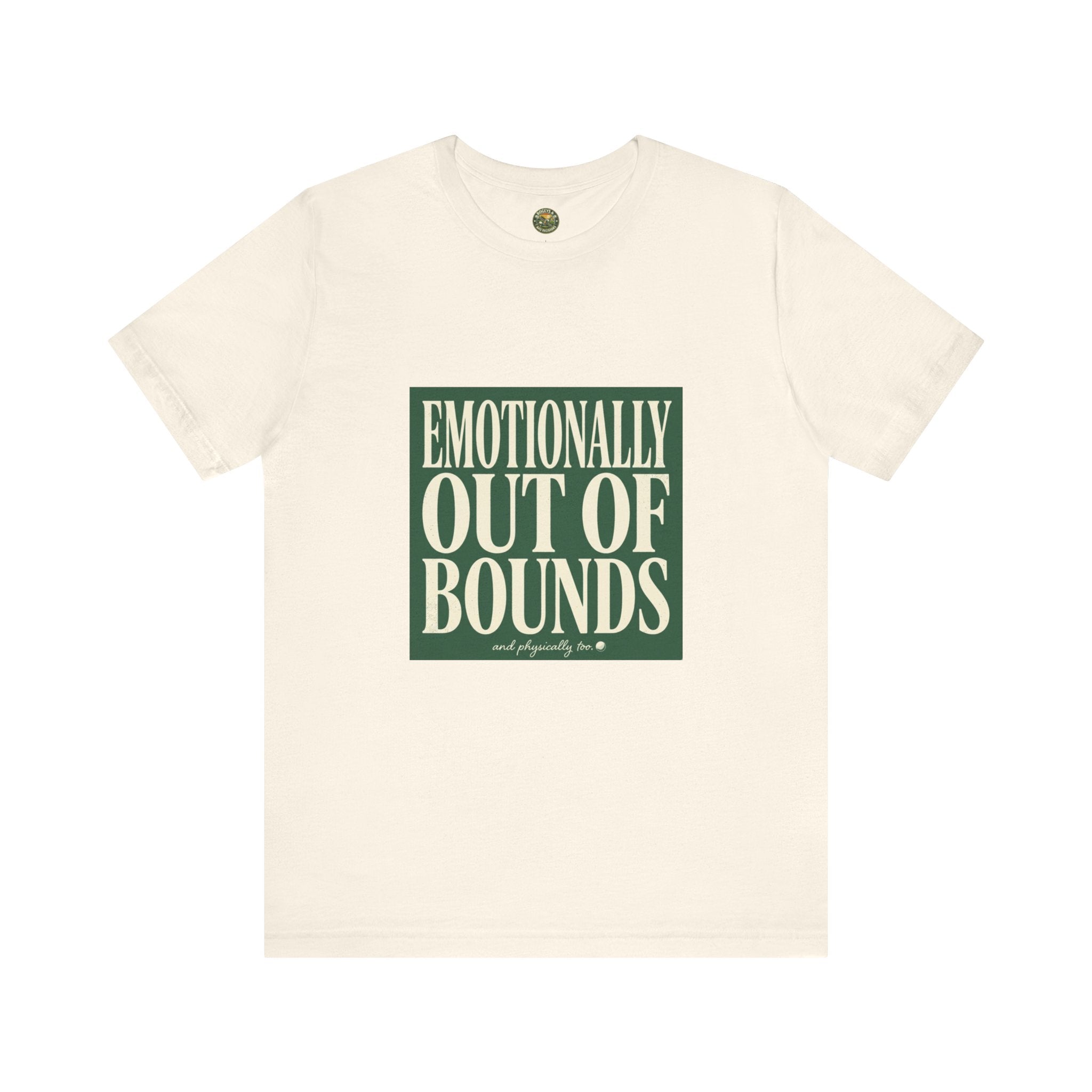 Emotionally Out Of Bounds - Vintage Golf Tee
