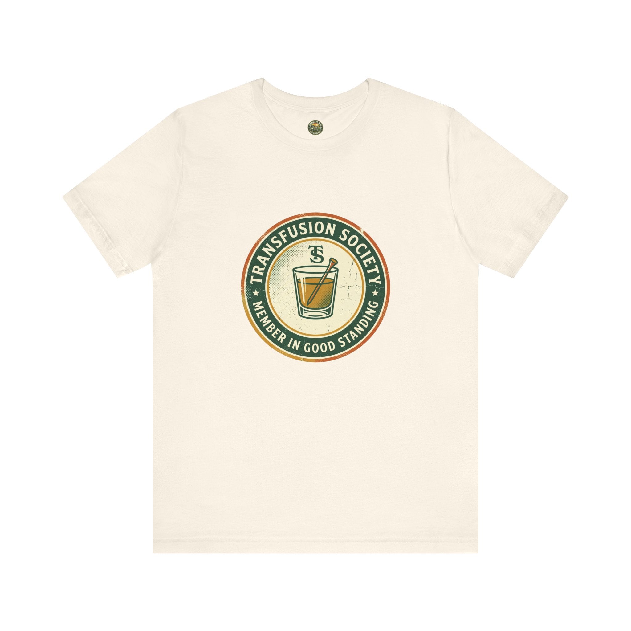 Transfusion Society Tee - Vintage Golf Cocktail Badge