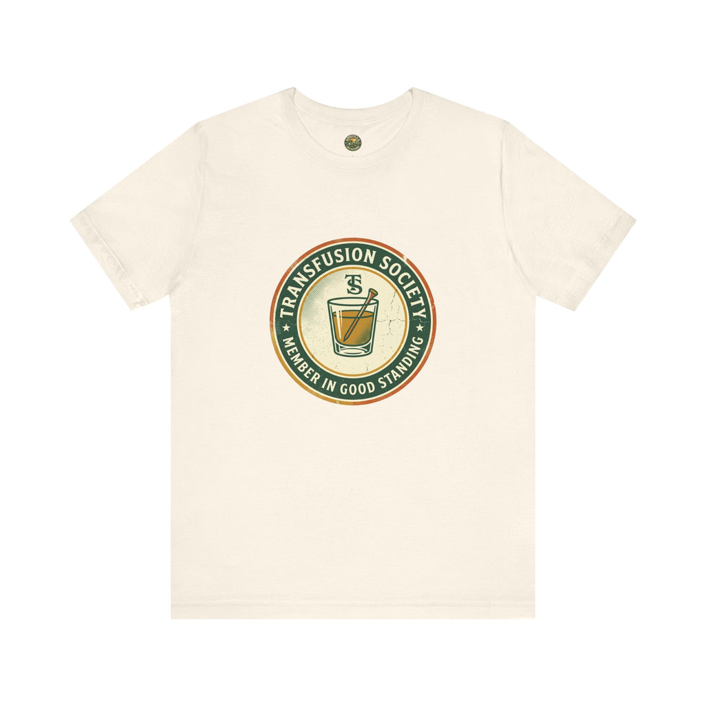 Transfusion Society Tee - Vintage Golf Cocktail Badge