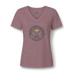 Back Nine Bettys V-Neck Tee — Charter Member Badge