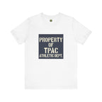 Property of TPAC Tee - Vintage Equipment Room Stencil