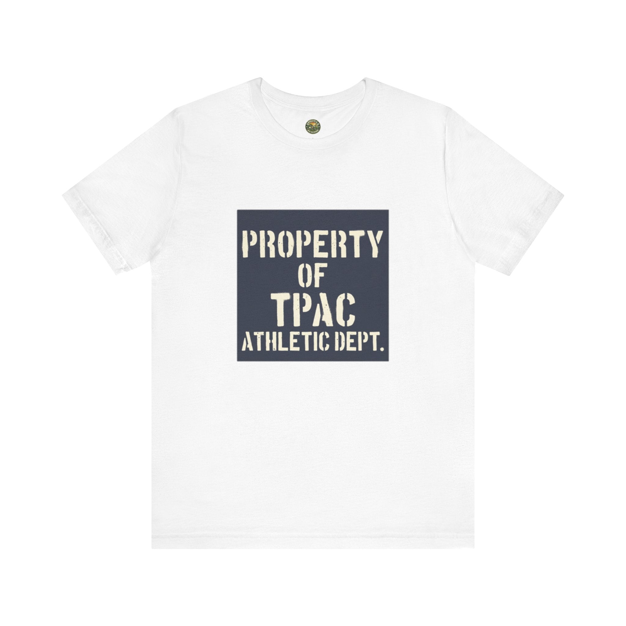 Property of TPAC Tee - Vintage Equipment Room Stencil