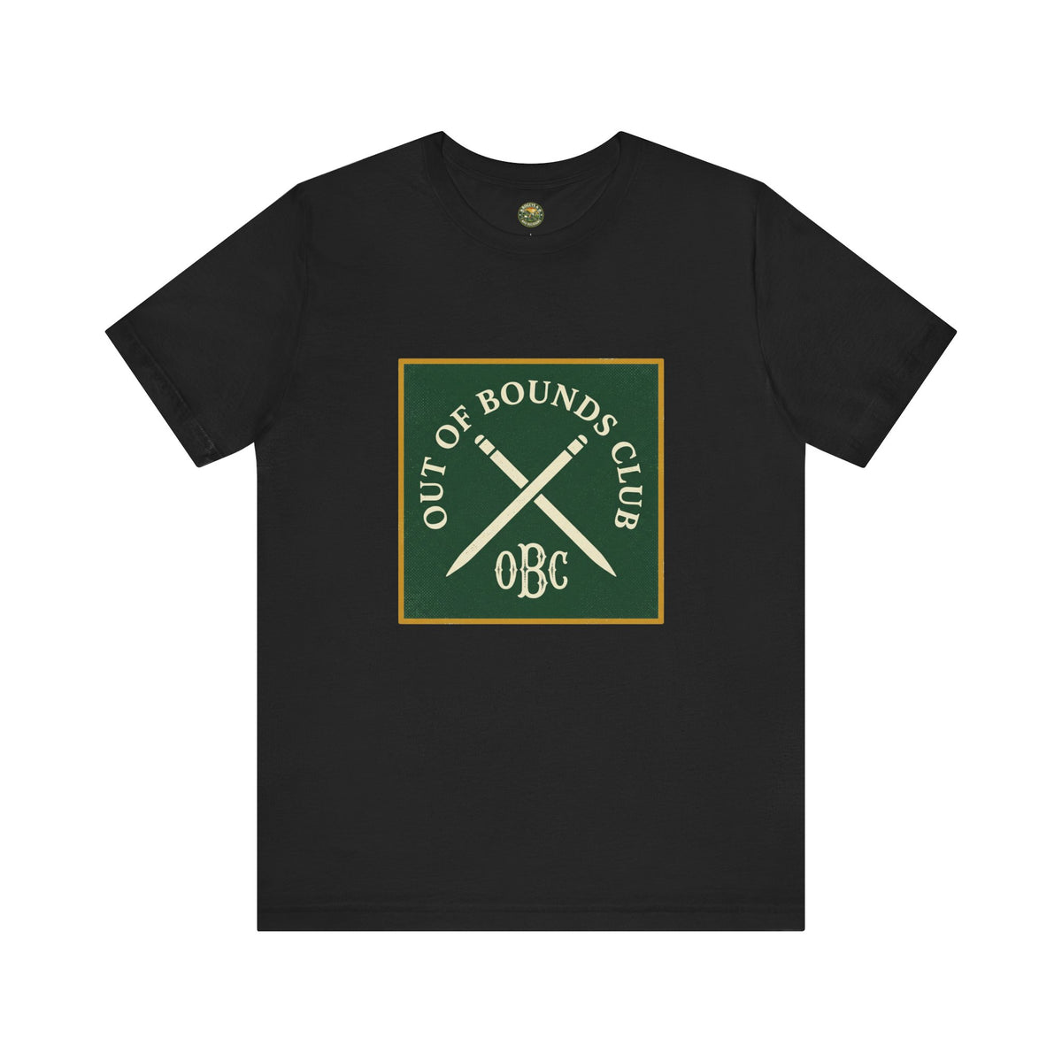 Out of Bounds Club Crossed Stakes Tee