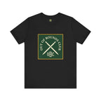Out of Bounds Club Tee - Crossed Stakes Heraldic Mark
