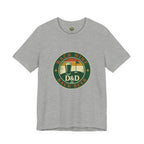Back Nine Back Beer - Vintage Golf Sunset Badge Tee