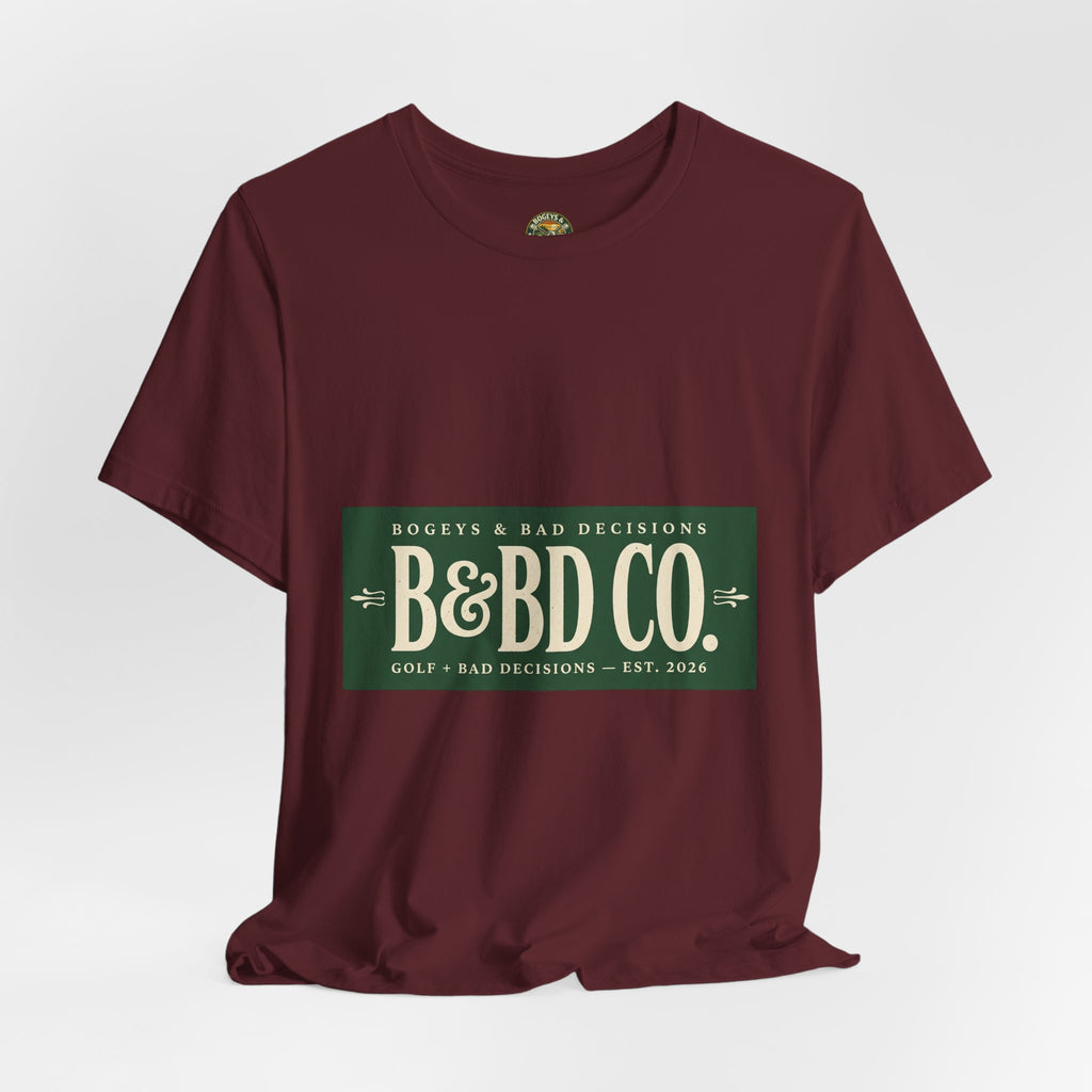 B&BD Co. Tee — Horizontal Brand Block