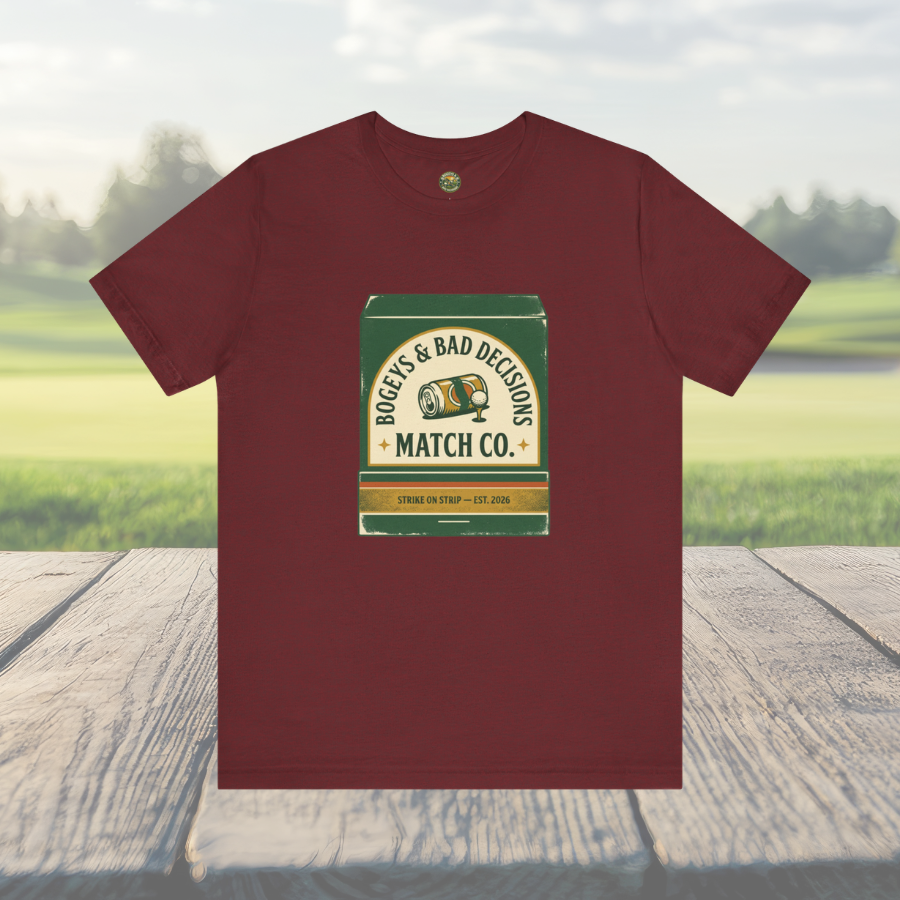 B&BD Match Co. Tee - Vintage Matchbook Cover