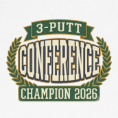3-Putt Conference Champion Tee — TPAC Banner