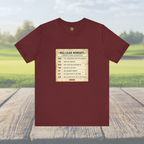 Mulligan Mondays Tee — Weekly Excuse Calendar