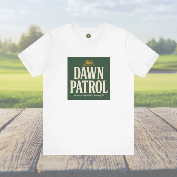 Dawn Patrol Tee — Vintage Sunrise Typography