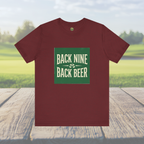 Back Nine, Back Beer - Vintage Golf Tee
