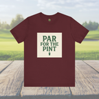 Par For The Pint — Vintage Cream Golf & Beer Tee