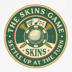 The Skins Game Badge Tee