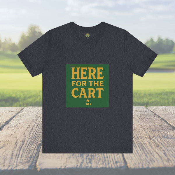 Here For The Cart — Vintage Golf & Beer Tee