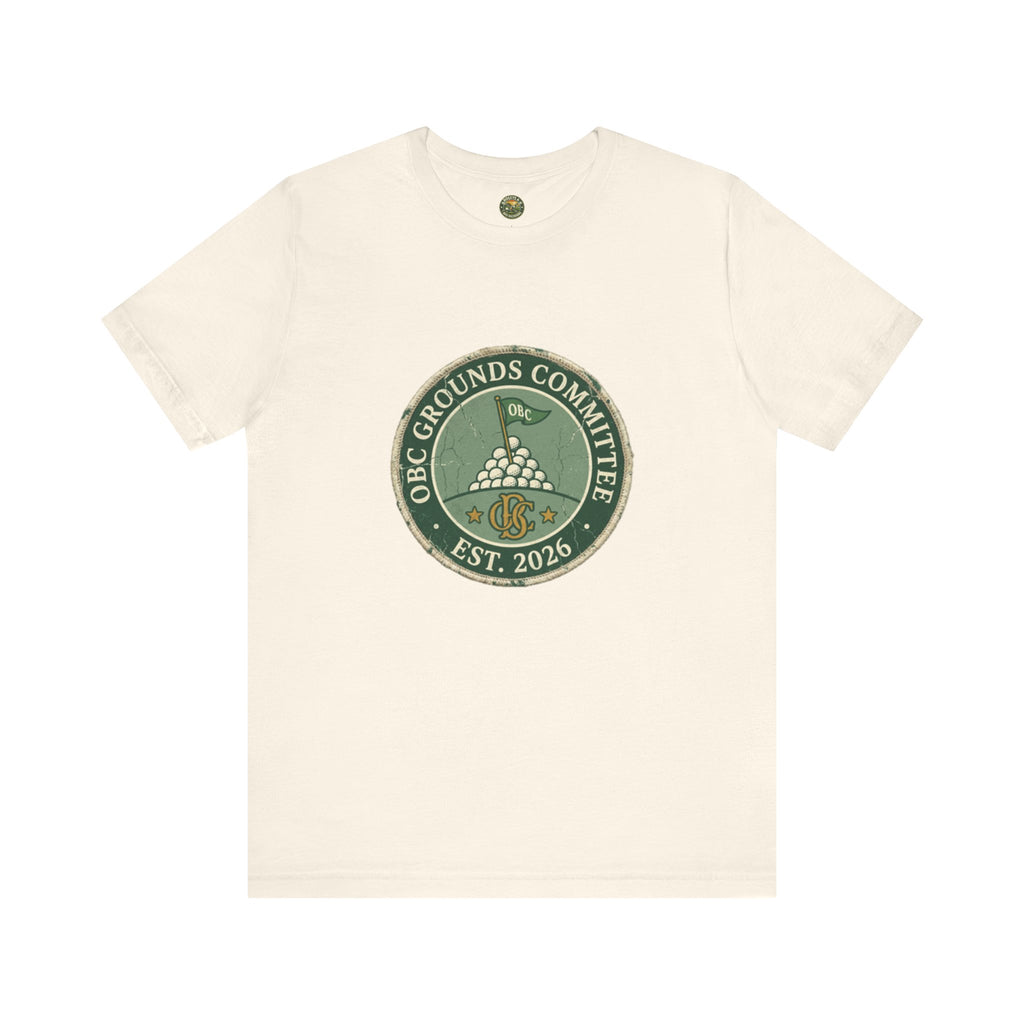 OBC Grounds Committee Tee - Vintage Country Club Badge