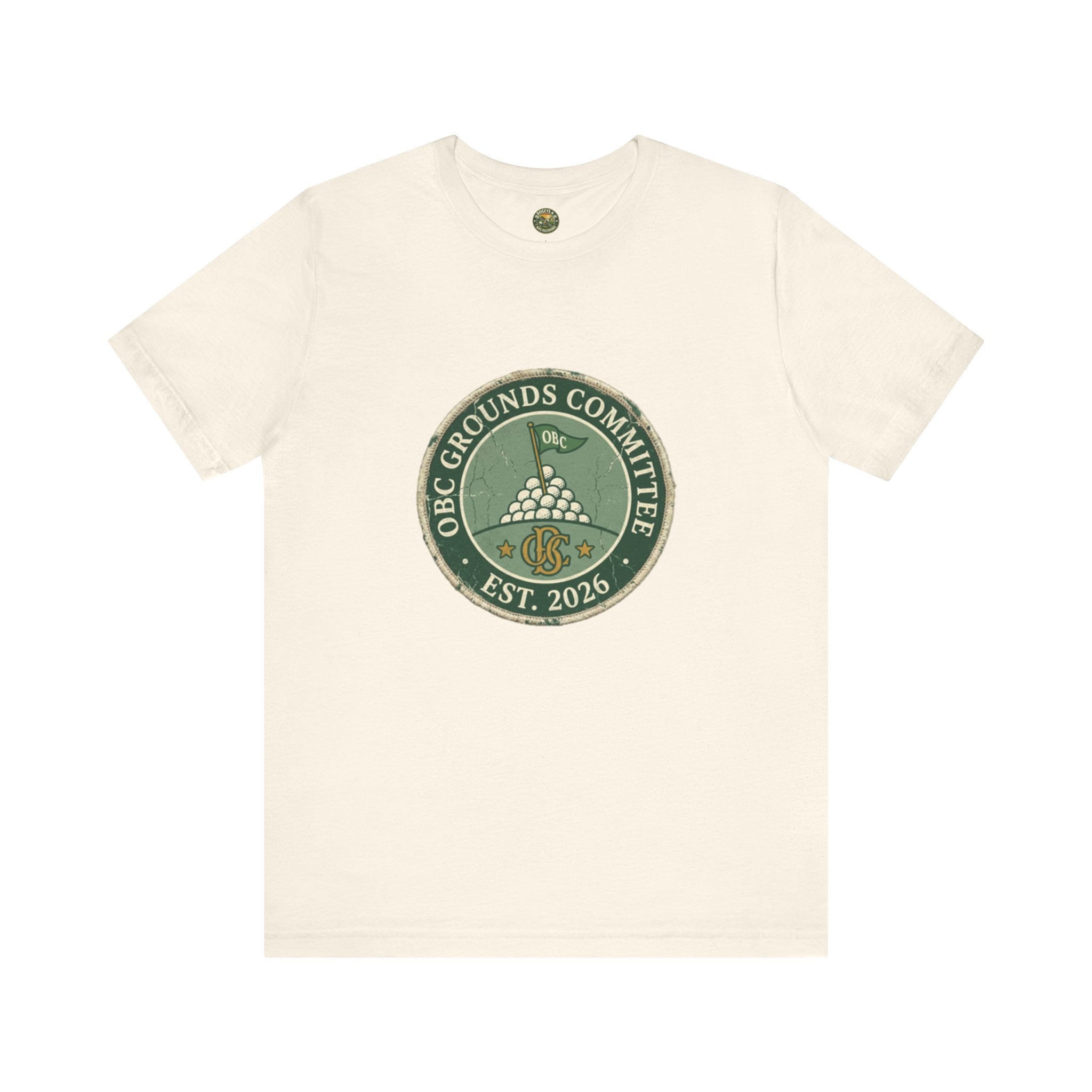 OBC Grounds Committee Tee - Vintage Country Club Badge