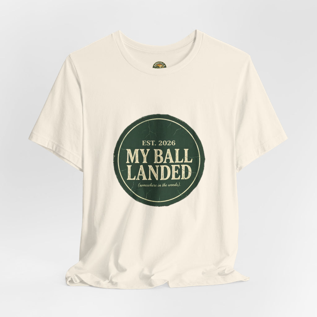 Out of Bounds Club Tee "My Ball Landed Somewhere in the Water" - Funny Golf Vintage Golf tshirt