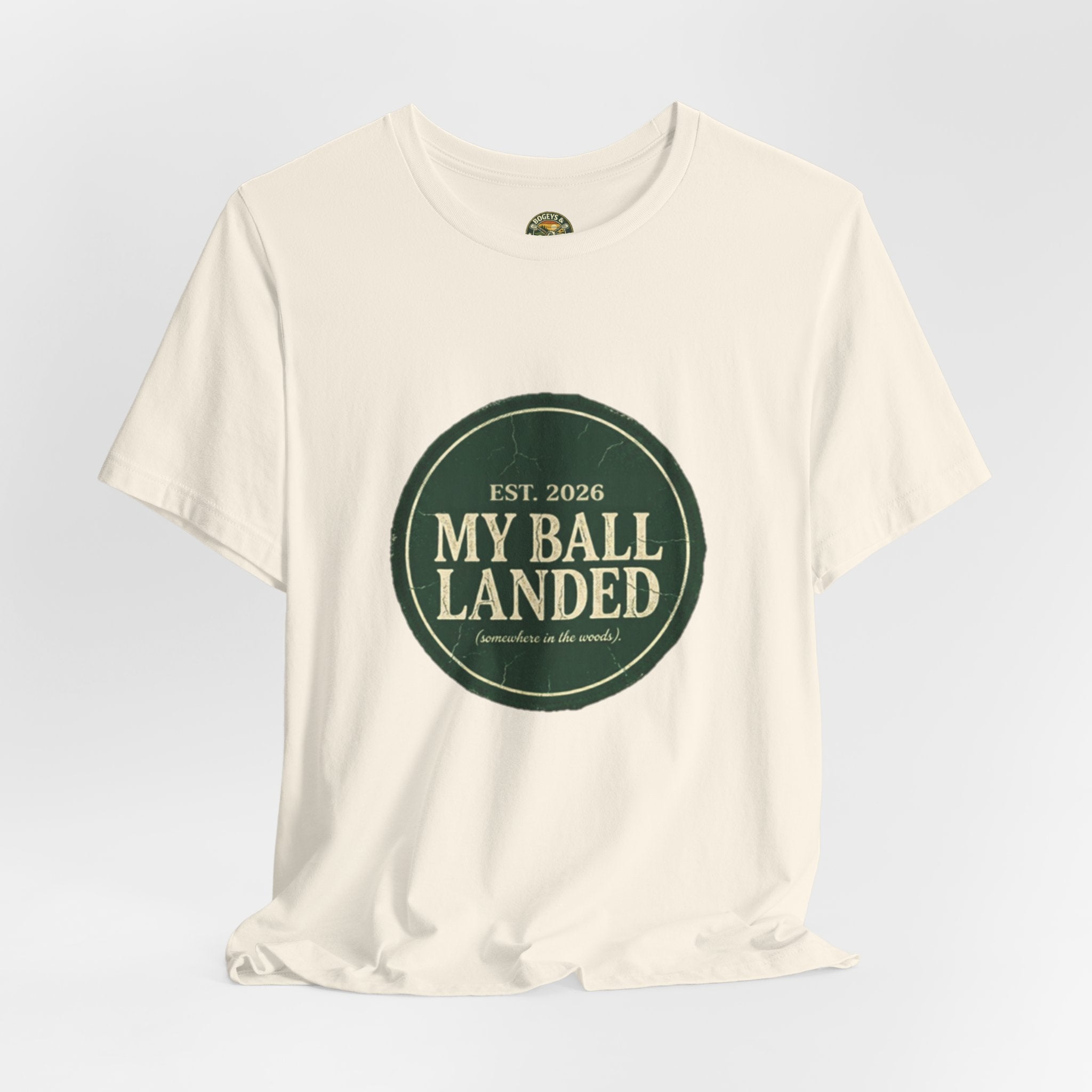 Out of Bounds Club Tee "My Ball Landed Somewhere in the Water" - Funny Golf Vintage Golf tshirt
