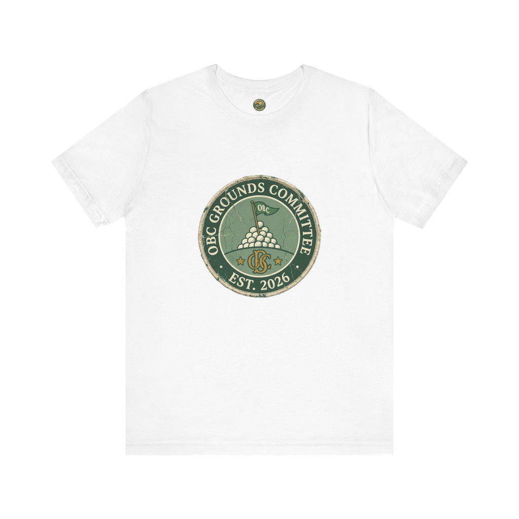 OBC Grounds Committee Tee - Vintage Country Club Badge