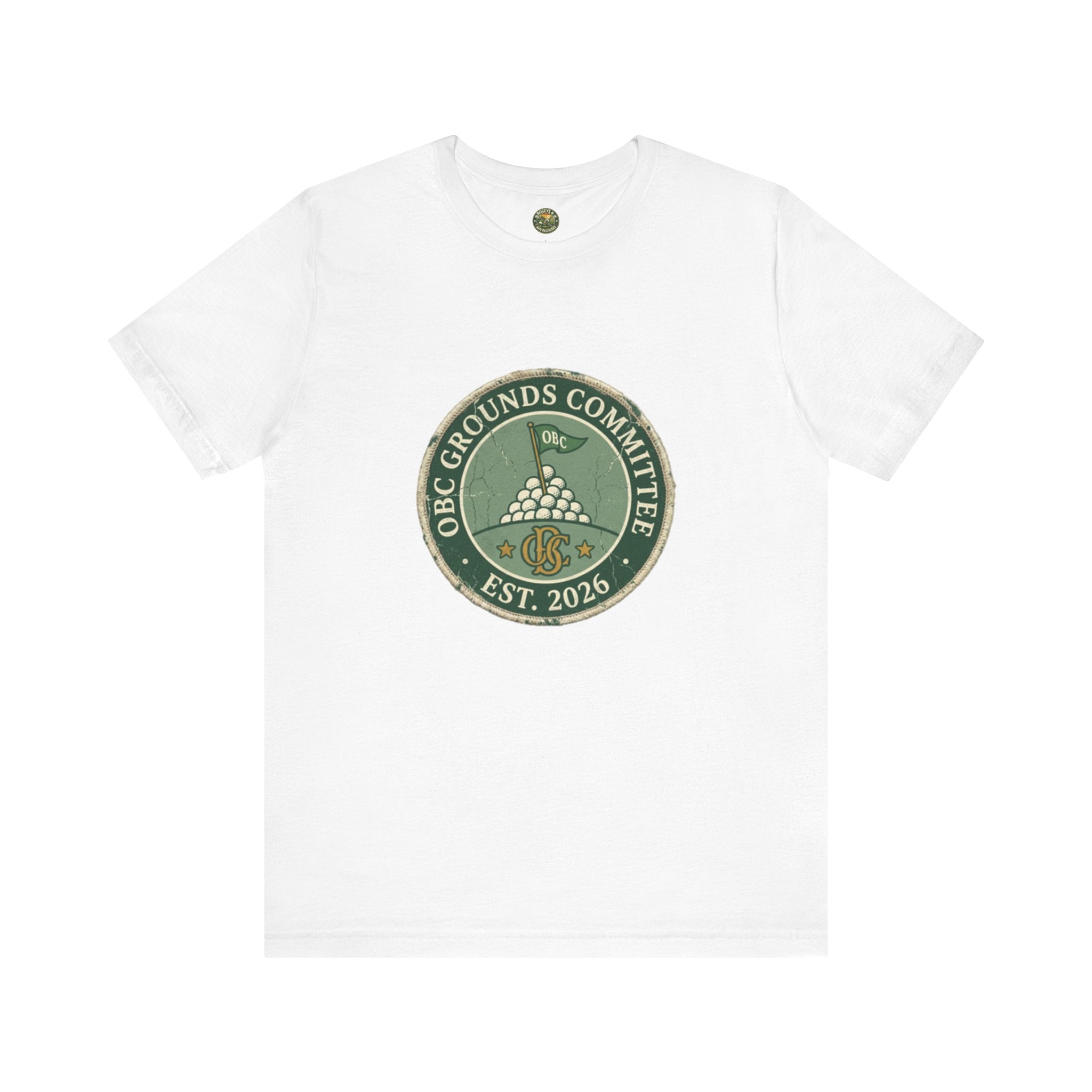 OBC Grounds Committee Tee - Vintage Country Club Badge