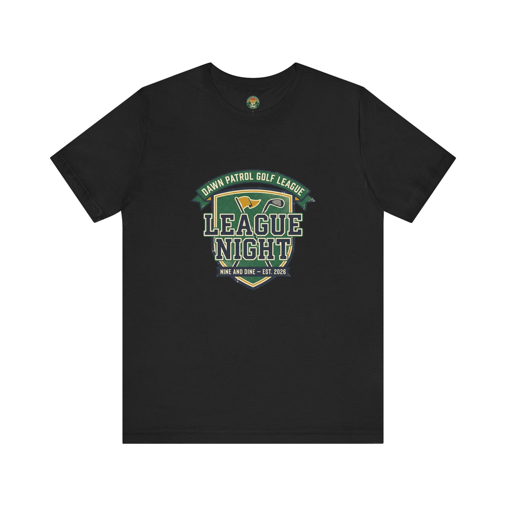 League Night Tee — Recreational Golf League Crest