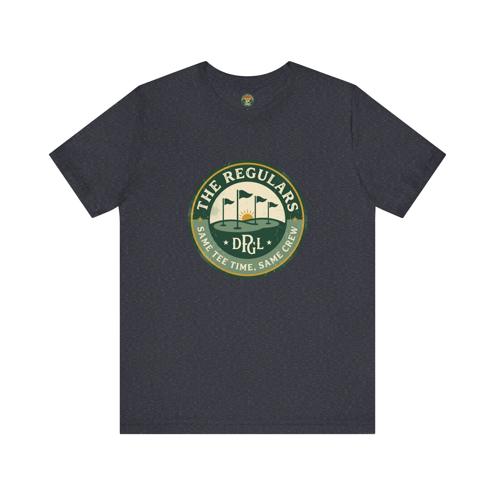 The Regulars Tee — Same Foursome Member Badge