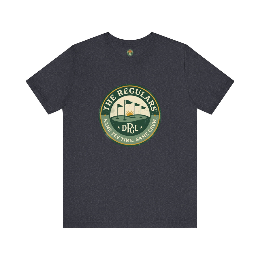 The Regulars Tee — Same Foursome Member Badge