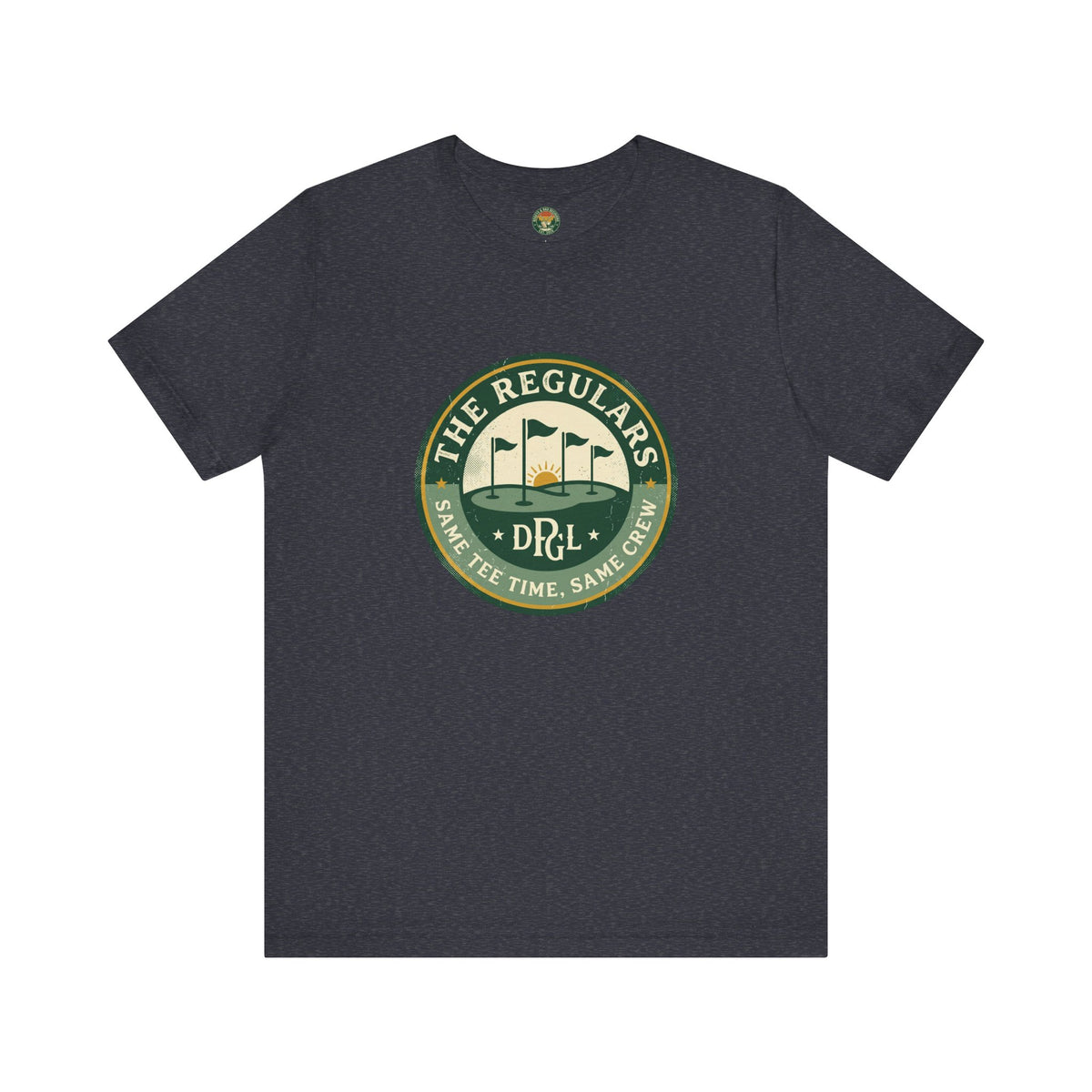The Regulars Tee — Same Foursome Member Badge