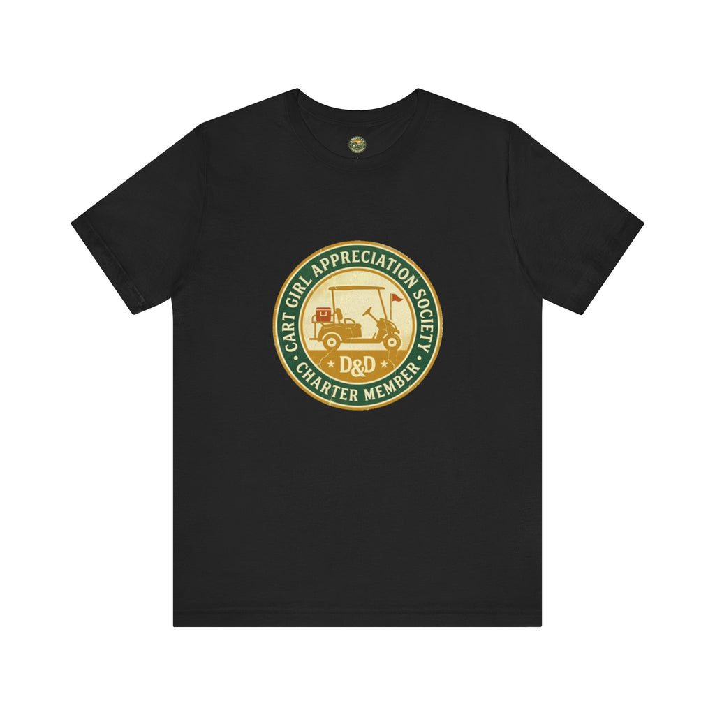Cart Girl Appreciation Society Tee — Vintage Tribute Badge