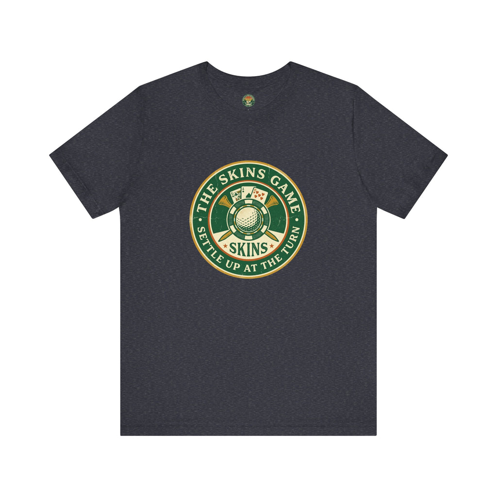 The Skins Game Badge Tee — Vintage Action Crest