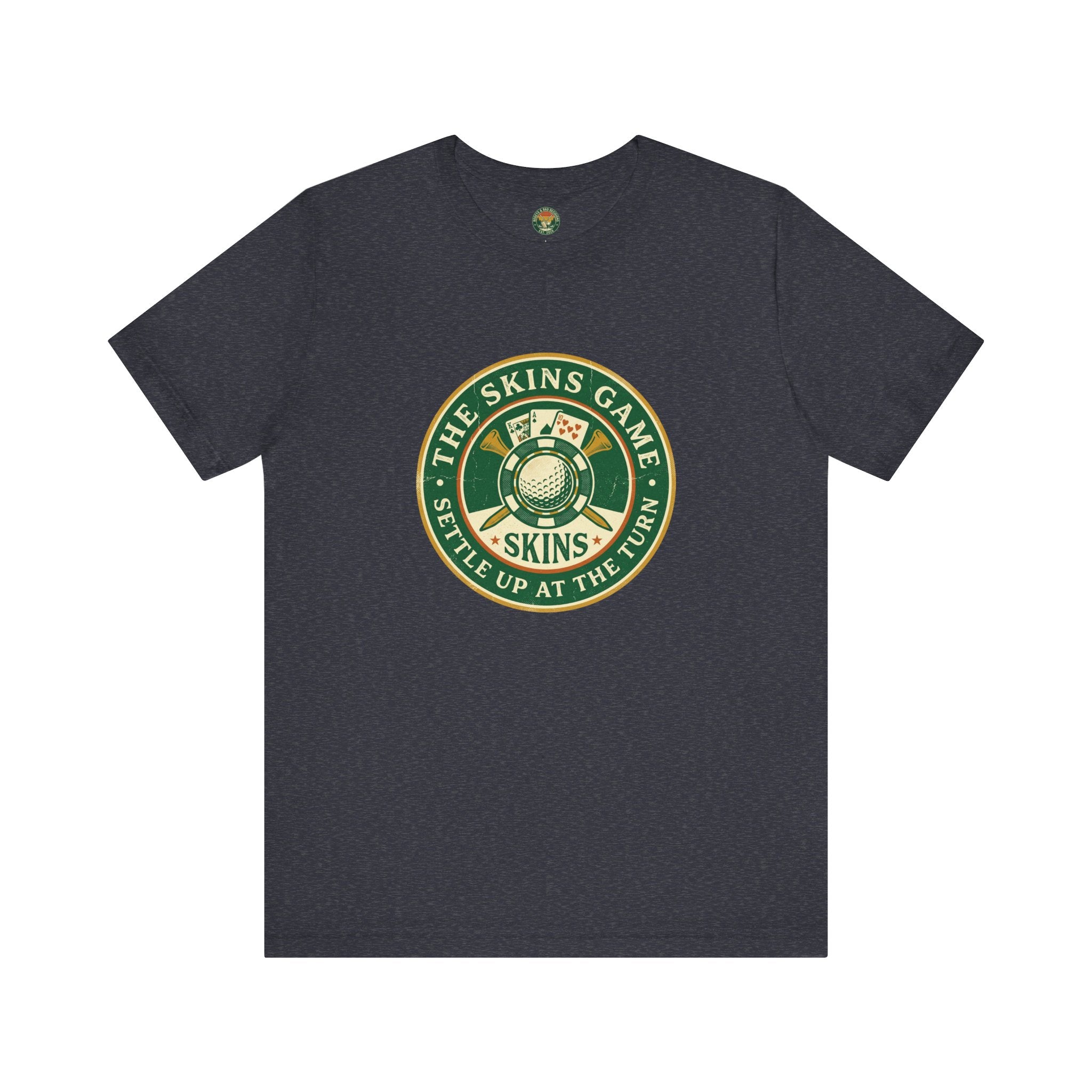 The Skins Game Badge Tee — Vintage Action Crest