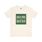 Back Nine, Back Beer - Vintage Golf Tee