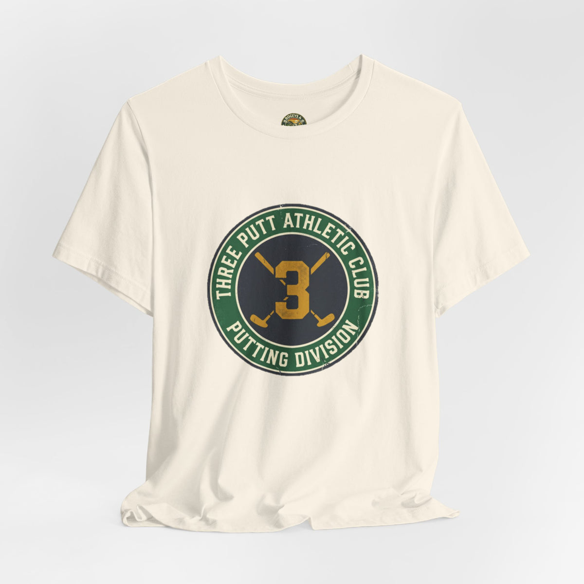 TPAC Crossed Putters Badge Tee
