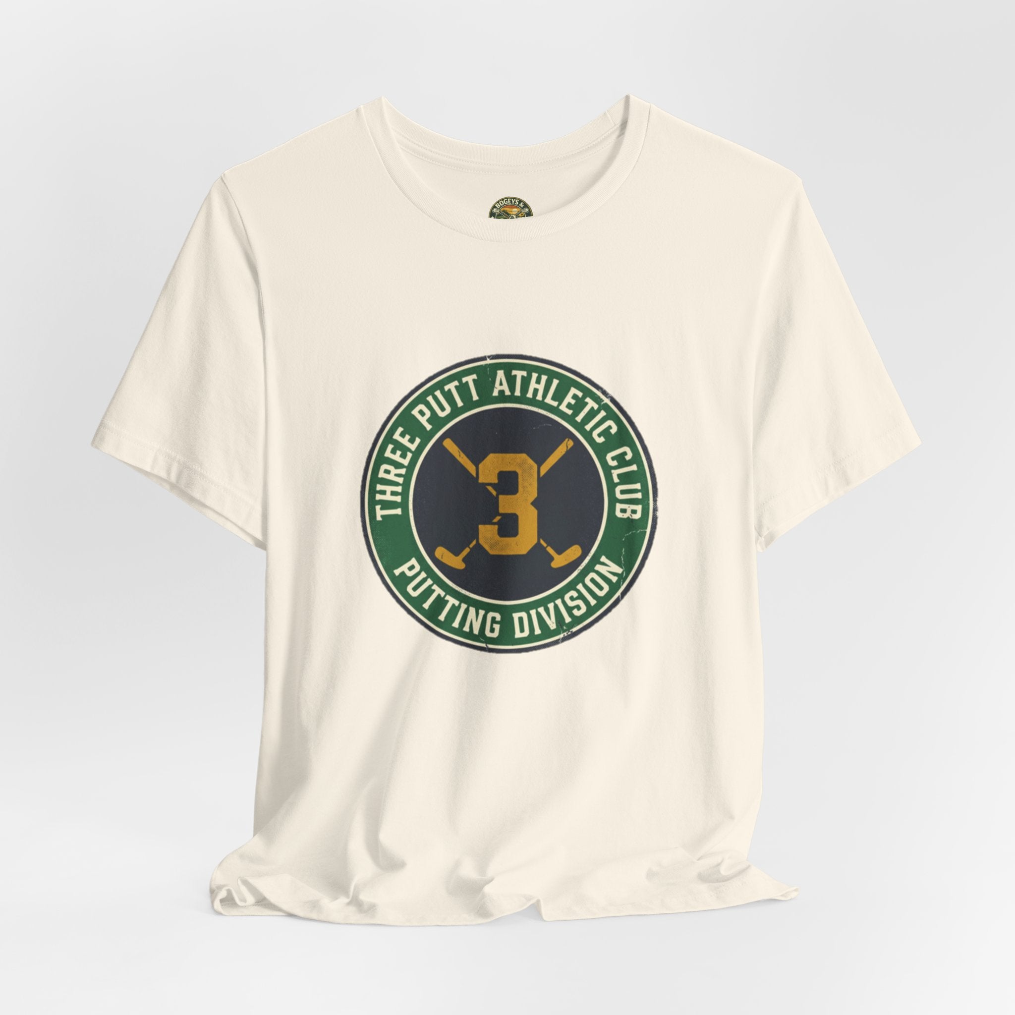 TPAC Crossed Putters Badge Tee - Putting Division